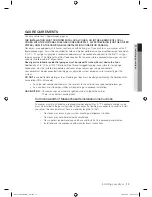 Предварительный просмотр 13 страницы Samsung DV330AE series User Manual