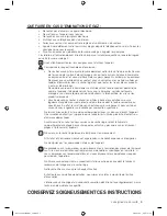 Предварительный просмотр 43 страницы Samsung DV330AE series User Manual