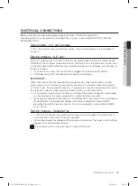 Предварительный просмотр 15 страницы Samsung DV330AG User Manual