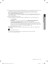 Предварительный просмотр 17 страницы Samsung DV330AG User Manual