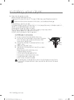 Предварительный просмотр 18 страницы Samsung DV330AG User Manual