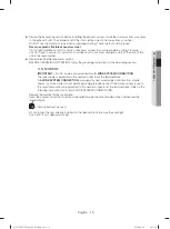 Preview for 19 page of Samsung DV331AE Series User Manual