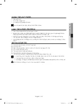 Preview for 29 page of Samsung DV331AE Series User Manual