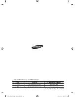 Preview for 40 page of Samsung DV331AER Manual Del Usuario