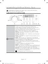 Предварительный просмотр 24 страницы Samsung DV331AG series User Manual