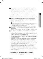 Предварительный просмотр 47 страницы Samsung DV331AG series User Manual