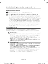 Предварительный просмотр 54 страницы Samsung DV331AG series User Manual