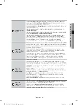 Предварительный просмотр 65 страницы Samsung DV331AG series User Manual