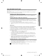 Предварительный просмотр 49 страницы Samsung DV339AE series User Manual