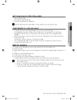 Предварительный просмотр 61 страницы Samsung DV339AE series User Manual