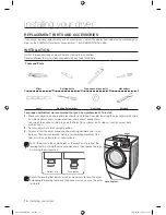 Предварительный просмотр 16 страницы Samsung DV340AER User Manual