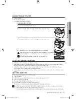 Предварительный просмотр 27 страницы Samsung DV340AER User Manual