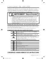 Предварительный просмотр 41 страницы Samsung DV340AER User Manual