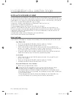 Предварительный просмотр 50 страницы Samsung DV340AER User Manual