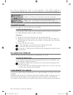 Предварительный просмотр 62 страницы Samsung DV340AER User Manual