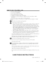 Предварительный просмотр 5 страницы Samsung DV350A Series User Manual