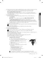 Предварительный просмотр 17 страницы Samsung DV350A Series User Manual