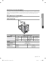 Предварительный просмотр 33 страницы Samsung DV350A Series User Manual