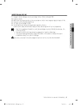 Предварительный просмотр 65 страницы Samsung DV350A Series User Manual