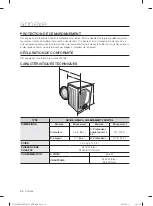 Предварительный просмотр 72 страницы Samsung DV350A Series User Manual