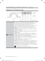 Предварительный просмотр 22 страницы Samsung DV350AGP User Manual