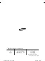 Предварительный просмотр 120 страницы Samsung DV350AGP User Manual