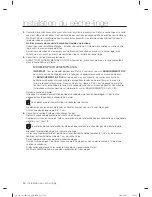 Preview for 52 page of Samsung DV361 Series User Manual