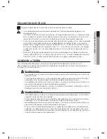 Preview for 89 page of Samsung DV361 Series User Manual