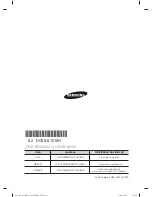 Preview for 112 page of Samsung DV361 Series User Manual