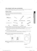 Предварительный просмотр 15 страницы Samsung DV361EWBEWR/A3-0001 User Manual