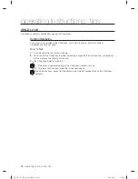 Preview for 22 page of Samsung DV361EWBEWR/A3 User Manual