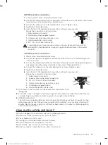 Предварительный просмотр 17 страницы Samsung DV363 Series User Manual