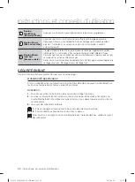 Предварительный просмотр 58 страницы Samsung DV363 Series User Manual