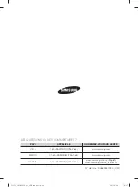 Предварительный просмотр 76 страницы Samsung DV363 Series User Manual