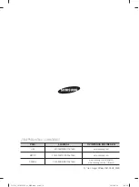 Предварительный просмотр 112 страницы Samsung DV363 Series User Manual