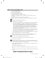 Preview for 5 page of Samsung DV365 Series User Manual