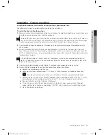 Preview for 17 page of Samsung DV365 Series User Manual