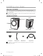 Предварительный просмотр 8 страницы Samsung DV365ETBGSF/A1 User Manual