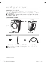 Предварительный просмотр 8 страницы Samsung DV365GTBGSF/AC User Manual