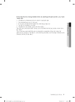 Предварительный просмотр 11 страницы Samsung DV365GTBGSF/AC User Manual