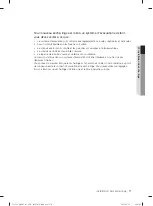 Предварительный просмотр 51 страницы Samsung DV365GTBGSF/AC User Manual