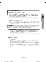 Preview for 13 page of Samsung DV36J4000E Series User Manual