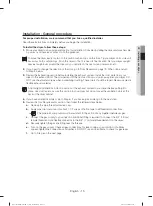 Preview for 15 page of Samsung DV36J4000E Series User Manual