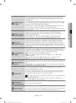 Preview for 23 page of Samsung DV36J4000E Series User Manual