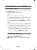 Preview for 54 page of Samsung DV36J4000E Series User Manual