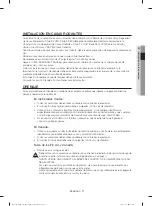 Preview for 91 page of Samsung DV36J4000E Series User Manual