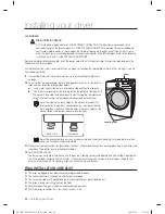 Preview for 20 page of Samsung DV393 SERIES User Manual