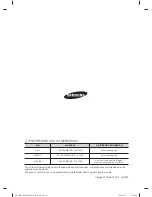 Preview for 90 page of Samsung DV393 SERIES User Manual