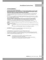 Предварительный просмотр 9 страницы Samsung DV3C6BGW/XAA Owner'S Manual