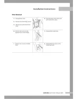 Предварительный просмотр 15 страницы Samsung DV3C6BGW/XAA Owner'S Manual